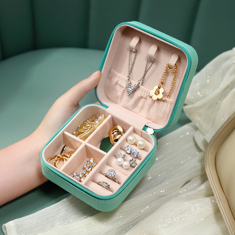 Portable Mini Jewelry Storage Box